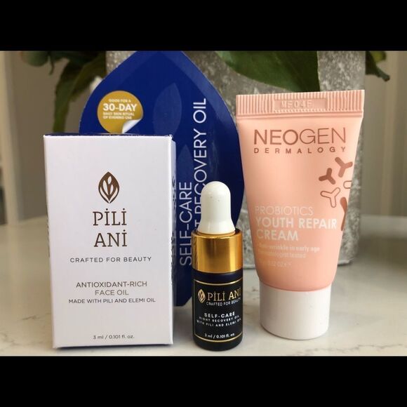 Skincare set:NEOGEN - Probiotics Youth Repair Cream&Self-care Night Recovery Oil - Picture 1 of 6